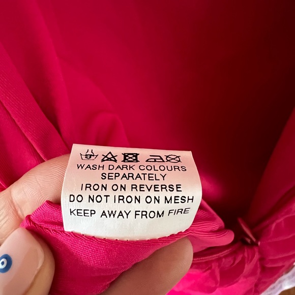 CLUB L LONDON NWT pink bodycon dress size US 4 - Picture 8 of 8